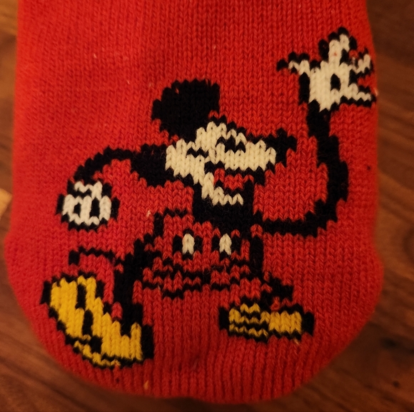 Mickey Mouse Cartoon Pose Slipper Socks - Picture 2 of 5